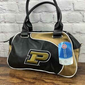 New Purdue University Perfect Bowler Bag With‎ Embroidered Logo 12 X 7 X 5